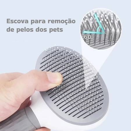 Escova removedora de pelos para Pets