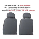 Capa Banco Automotivo Carro Em Couro Volkswagen