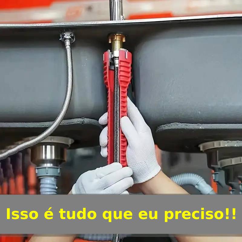Chave Multifuncional 5 em 1 para Pia e Torneira