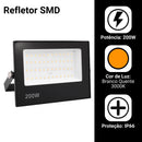 Transforme a Noite em Dia: Refletor LED 200W Full Power – A Potência Máxima que Sua Segurança Exige