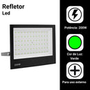 Transforme a Noite em Dia: Refletor LED 200W Full Power – A Potência Máxima que Sua Segurança Exige