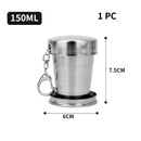 Copo Retrátil de Inox de 250 ml