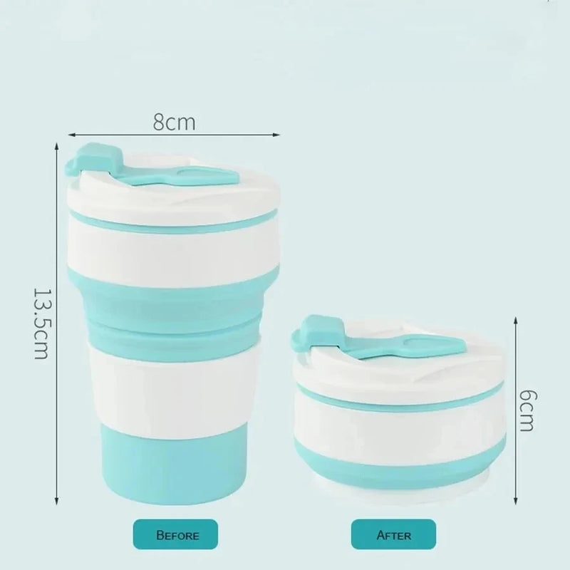 Criativo Copo de Silicone de 350ml