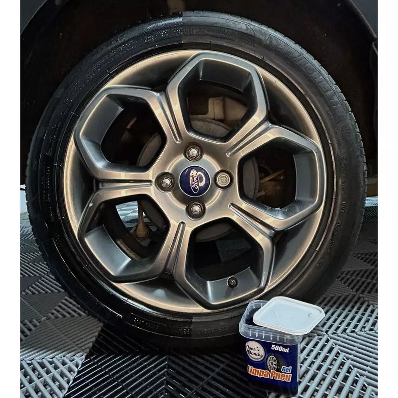 Gel de limpeza de pneus mágico Lune Blanche High Brightness - 500ml